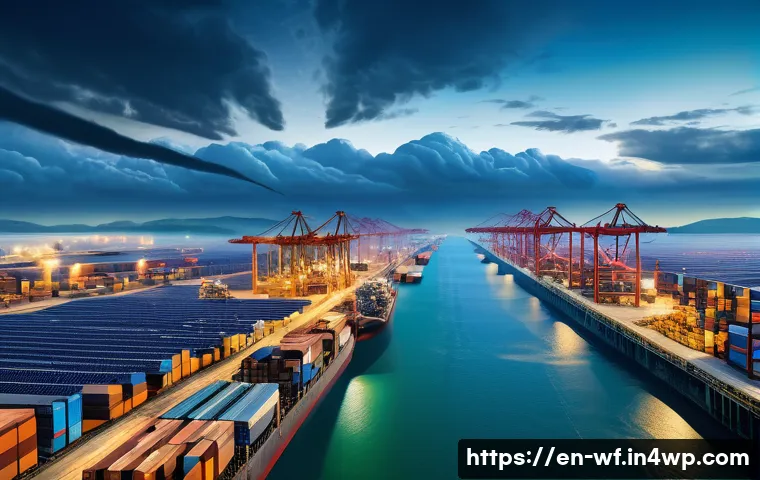 지역생산과 정책 변화의 관계 - A vibrant, detailed image depicting the contrast between traditional global supply chains and resili...